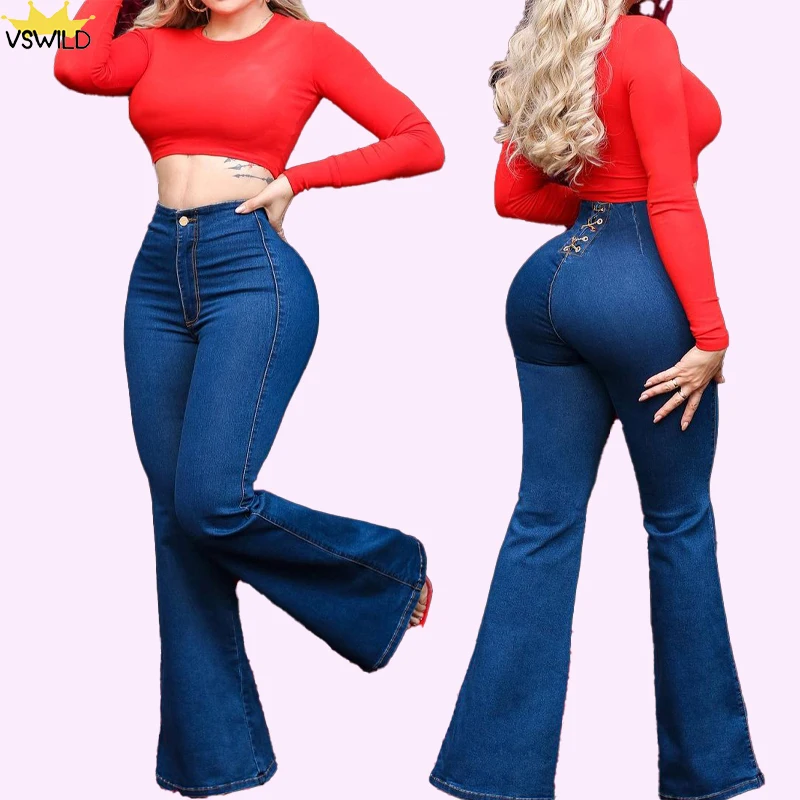 High Rise Skinny Bootcut Jeans Strap Style One Piece Women'S Ultimate Buttocks Adjustable Button With Zipper Rompers hiigh waisted leather jeans large buttocks with zipper access control gallery dept jeans women pants ropa de mujer barata y enví
