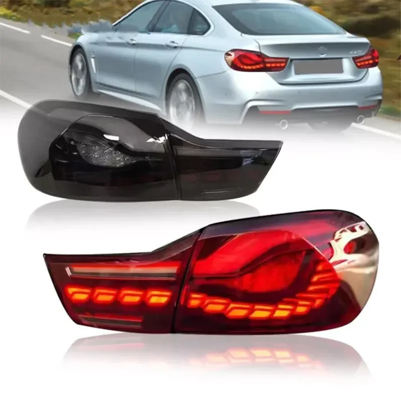 Car Modified Led Taillights Led Tail Lamp Light For 4 Series M4 F82 F83 F32 F33 F36 2013 - 2021 Light Dragon Scales AccessorLED wholesale lamps fit for mitubishi triton l200 2019 2021 car rear lights high additional brake turn signal reverse light lamp