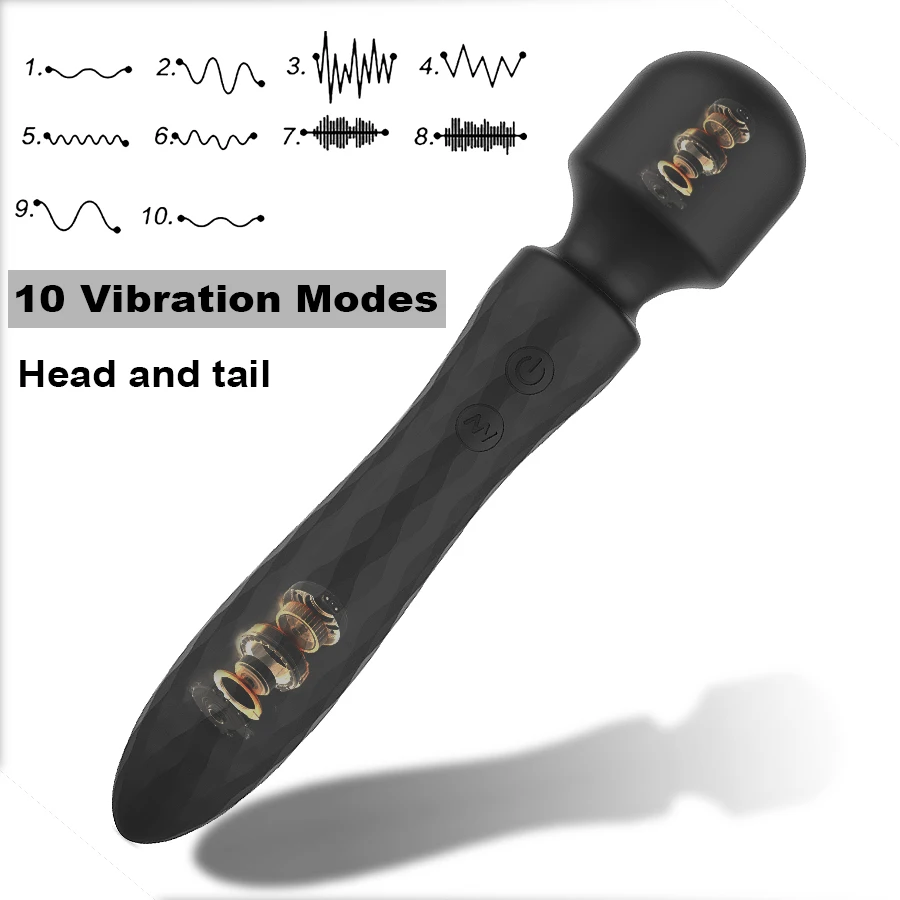 10-Mode Dual Motor Vibrator