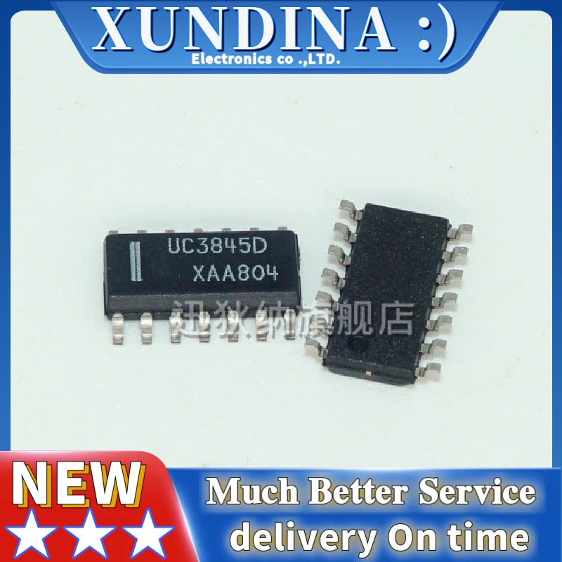 

Новая и оригинальная интегральная схема UC3845DR2G SOP-14, 5 шт.