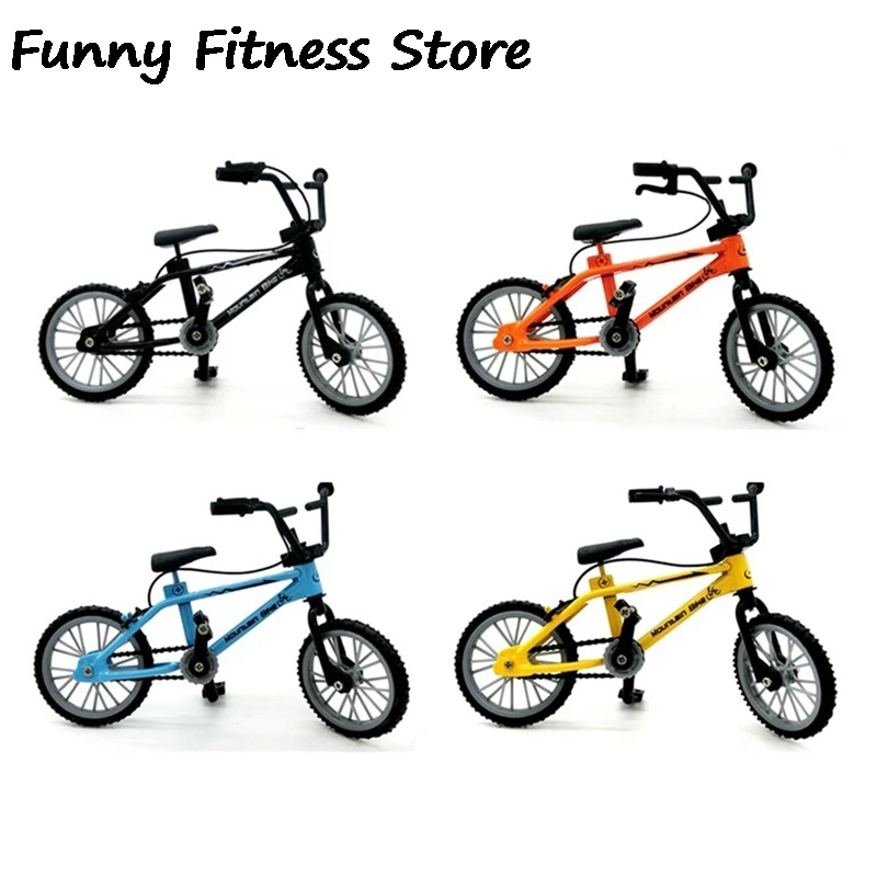 Alloy Finger Bicycle Diecast Metal Bike Model Racing Toy Simulation Collection Toys for Children Adult Mini Desk Funny children bicycles