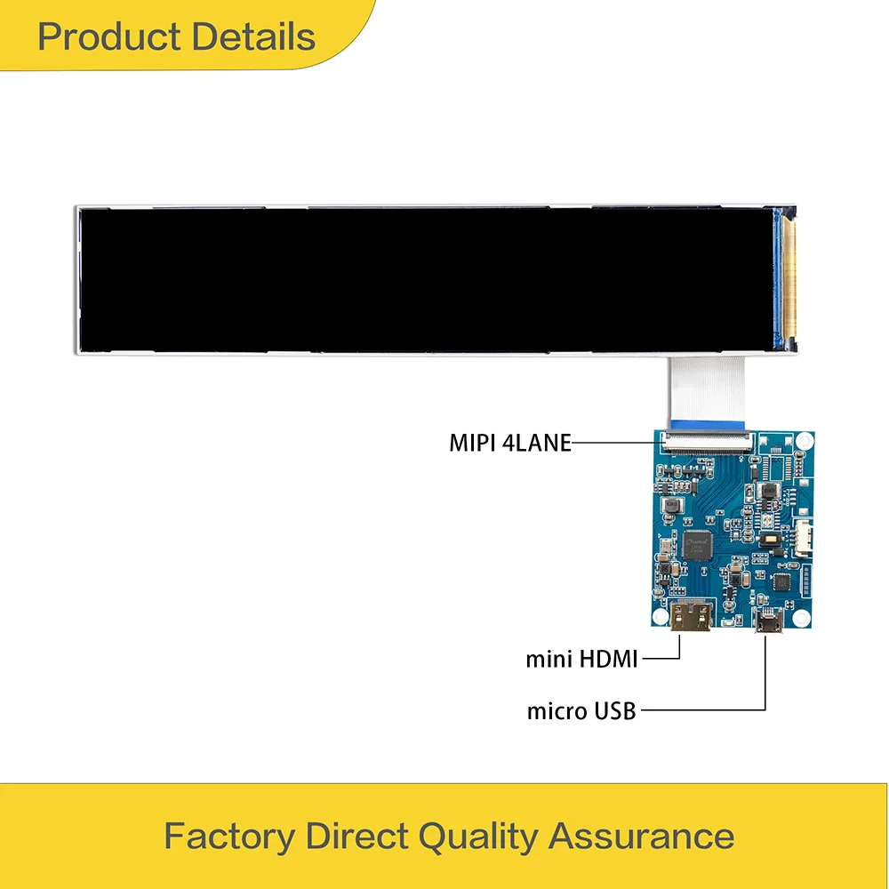 LESOWN 7.1 ġ LCD ÷ ȭ , MIPI 4  ̽, ̴ HDMI, IPS, 1424x280,  ̿  ÷ 