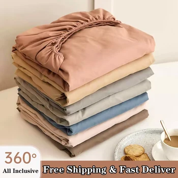 Soft Cotton Fitted Bed Sheet 1