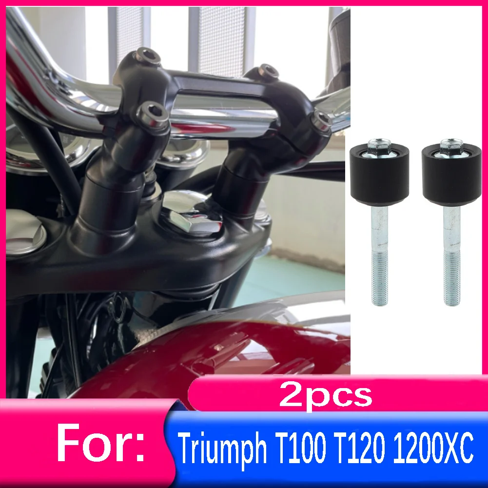 Moto Manubrio Riser Morsetto Spacer Bar Mount Per Triumph Bonneville T100 T120 Bobber Black Scrambler 1200Xc Street Twin