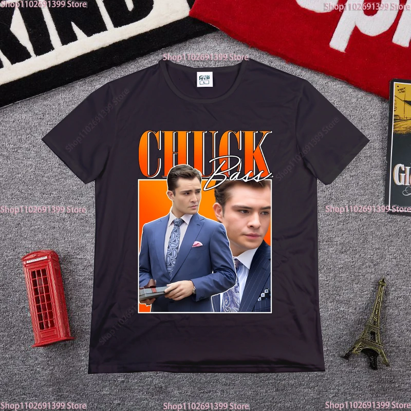 Мужская винтажная Футболка с принтом Чака баса, Сплетницы, 90 | AliExpress