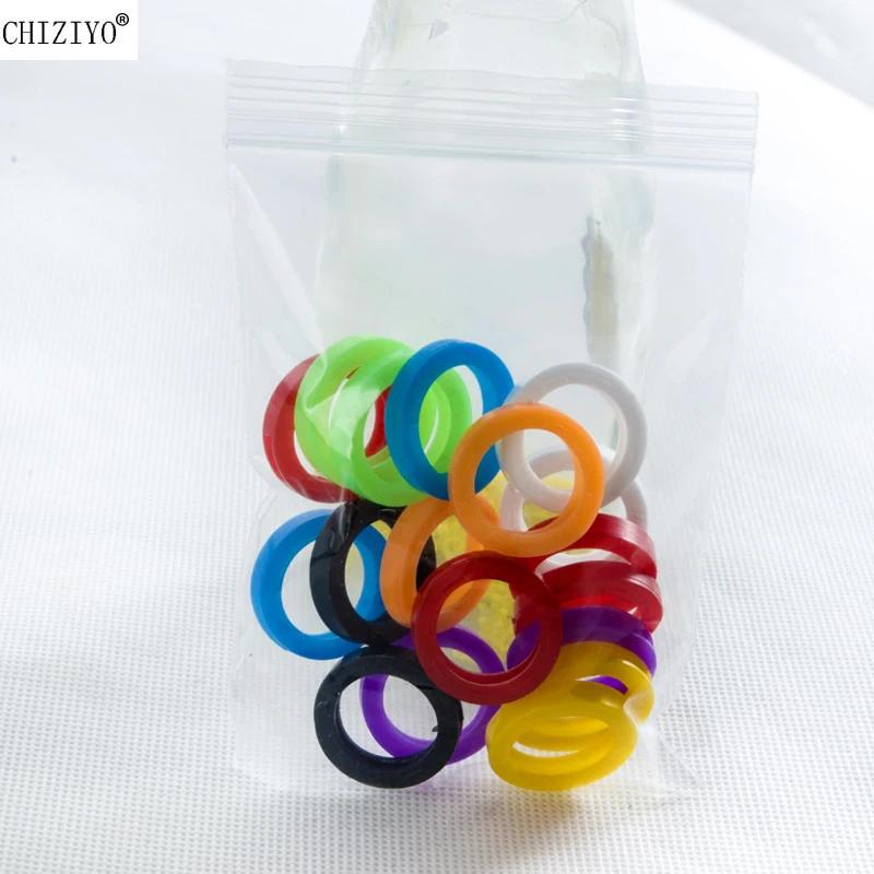 Key Case Cover 10pcs Hollow Silicone Key Cap Covers Topper Keyring
