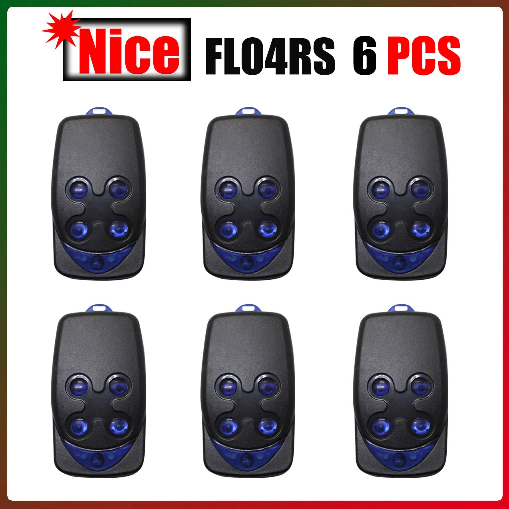 2-50PCS NICE FLOR FLO2RS FLO4RS INTI1 INTI2 INTI2L ON1 ON2 ON4원격 제어 차고 문/문 433,92 MHz