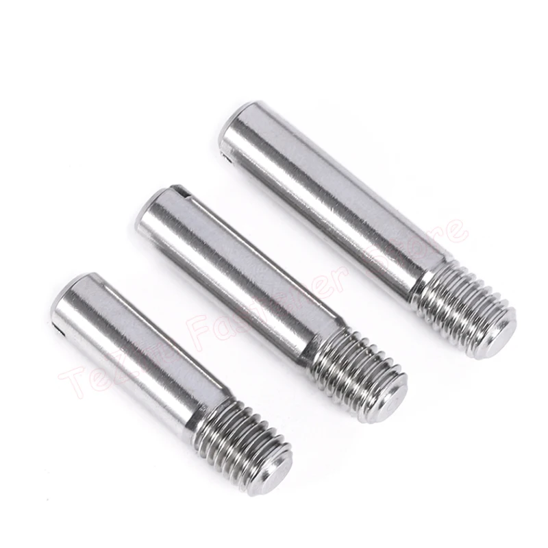 Kit Perni Scanalati In Acciaio Inossidabile 304 – M3 M4 M5 M6 M8 M10 Con Foro Per Tassello E Anello Elastico, Ideali Per Fissaggio E Posizionamento