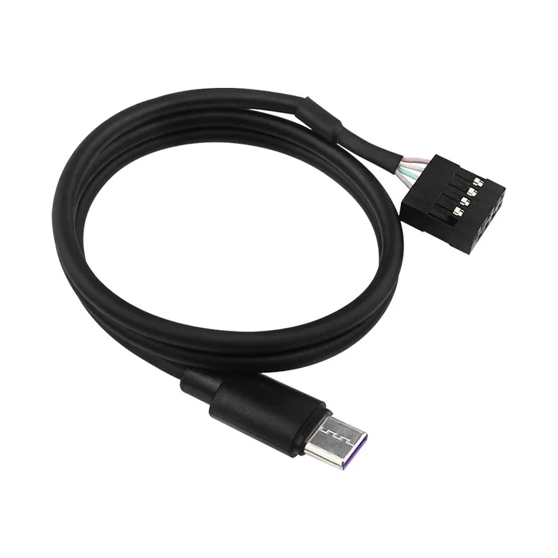 High-Speed USB Type C to 9-Pin USB Cable for Secondary PC LCD Screen