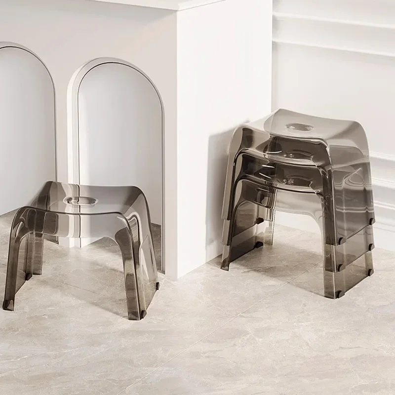 Acrylic Party Plastic Accent Chair Nordic Modern Relax Vanity Outdoor Chair Transparent Fauteuils De Salon Outdoor Furniture