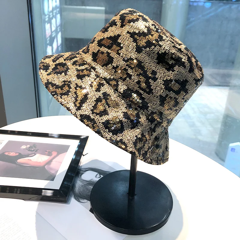 FJAUOQ Divertente cappello da pescatore estivo con viso leopardato cappello da spiaggia cappello da spiaggia moda ripiegabile cappello da sole per uomo donna, Leopardo animale 01, Etichettalia unica