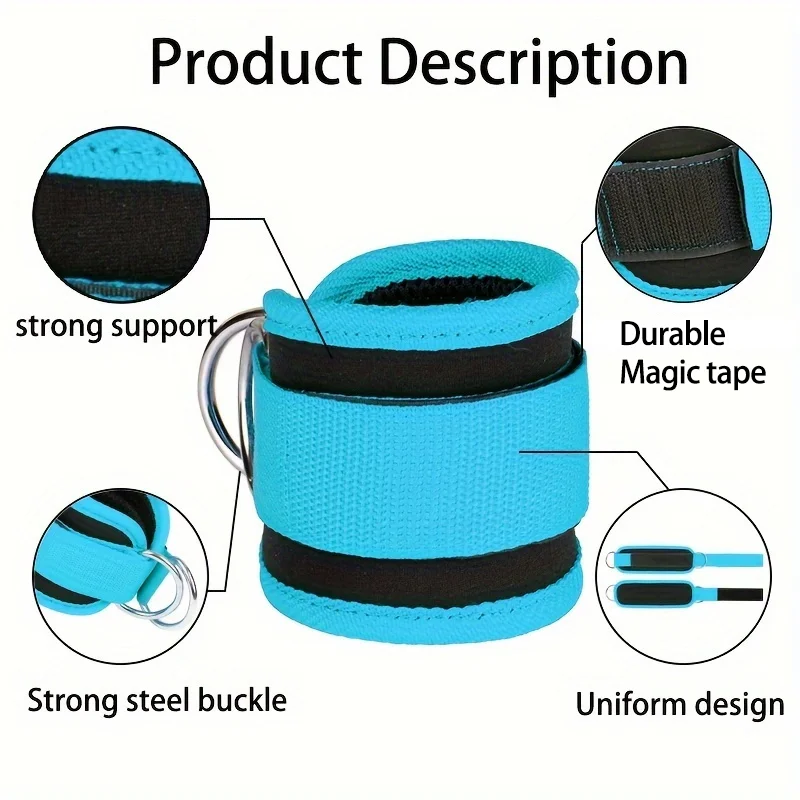 Gantry Frame Rear Kick Ankle Buckle Indoor Sports and Fitness Double Buckle Ankle and Hip Strength Training Ankle Protector BEST SELLERS