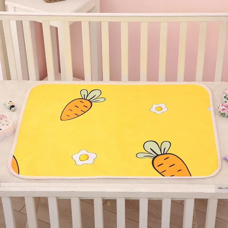 Diaper Changing Pad Diaper Changing Mat Mattress Urine Mat Waterproof Washable Mattress Urine Mat for Baby Toddlers Cute Cartoon Bed Protector Diaper Bedding Urine Pads Cloth Breathable