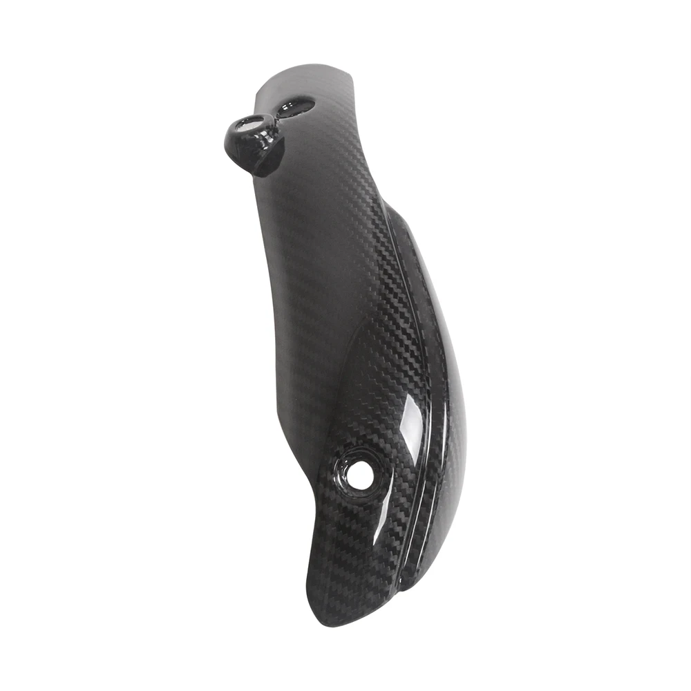Carbon Fiber Motorcycle Exhaust Cover For YAMAHA R1 2009 2010 2011 2012 2013 2014