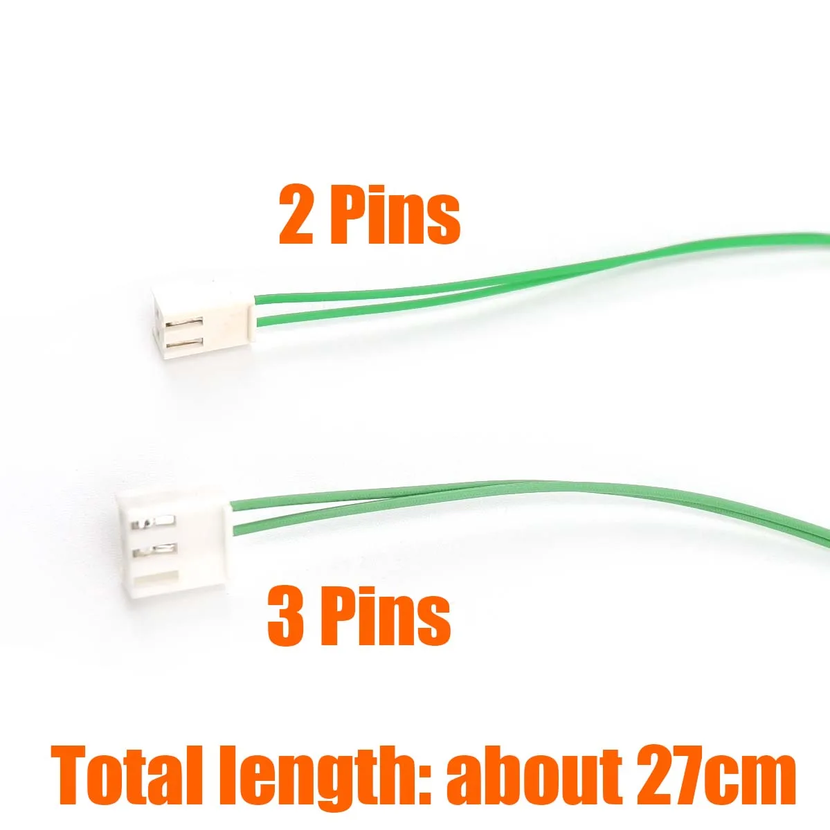 Diesel Heater Temperature Sensor 2 or 3 Pins 27cm Standard Temp Sensor Probe Connector Replacement For Chinese Diesel Parking Heater Car Truck VAN