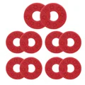 10Pcs  Red