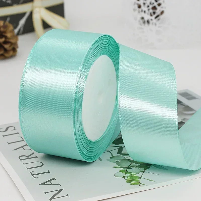 Elegant Satin Ribbons for Decoration and Crafting - 25 Yards