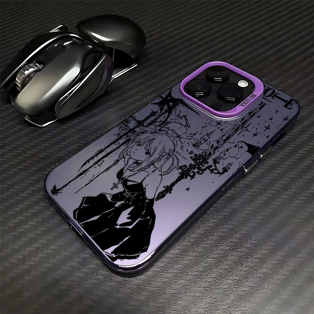 Luxury Anime Misas Design Protective Phone Case - Anti-Fall Cover