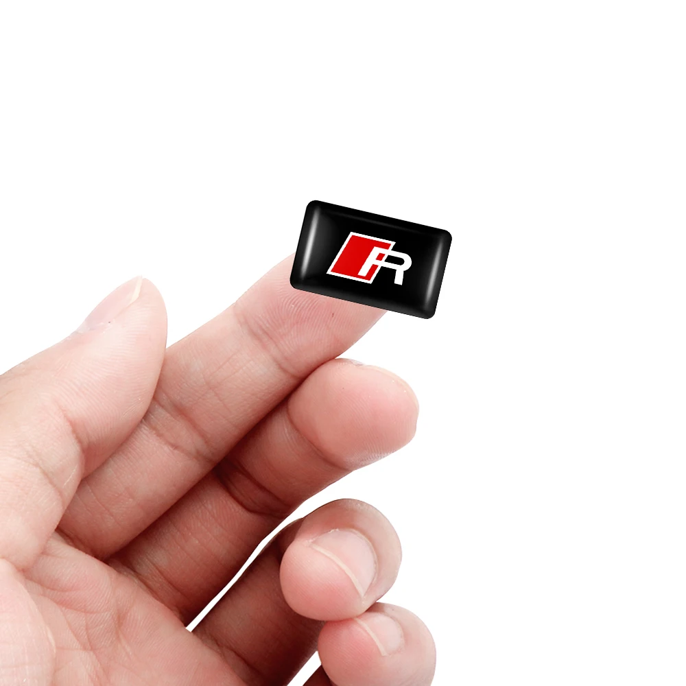 Compact 3D Steering Wheel Sticker for Car Interior Decoration
