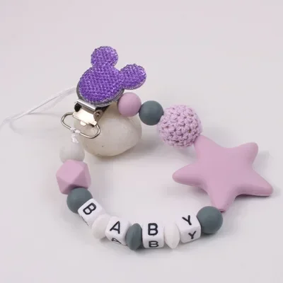 custom pacifier clip