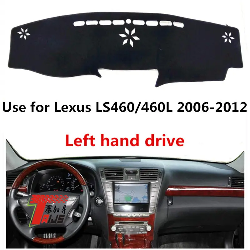 

Фланелевый чехол TAIJS для приборной панели автомобиля с правым рулем для Lexus LS460/460L 2006-2012 с левым рулем