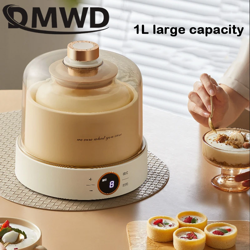 DMWD Yogurt Maker Mini Automatic Yogurt Machine Household DIY Yogurt Tools Natto Rice Wine Leben Enzyme Fermenter 2