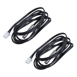 2X NTC 10K Ohm Waterproof Digital Thermal Temperature Sensor Probe 1M