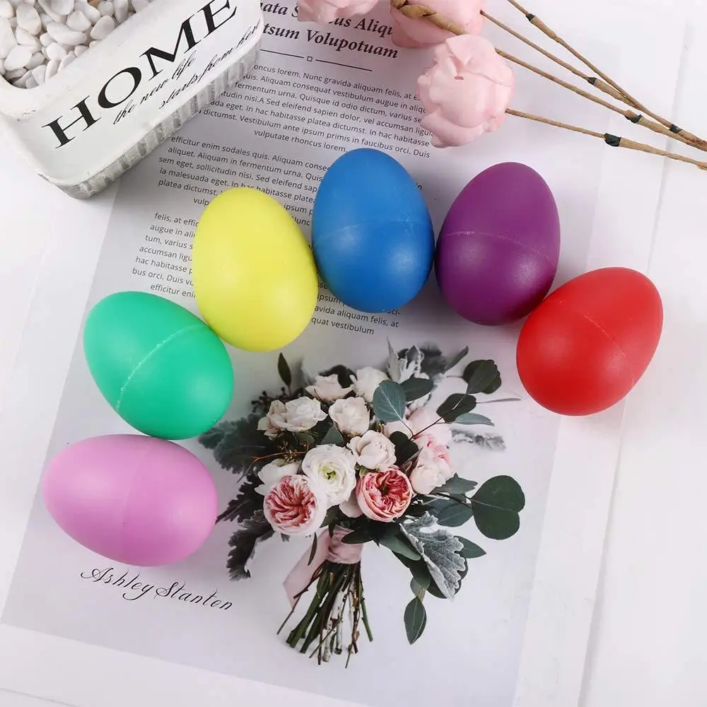 

Novelty Toys Musical Instrument Early Learning Toys Musical Instruments Accessories Egg Maracas Toy Plastic Percussion Musical