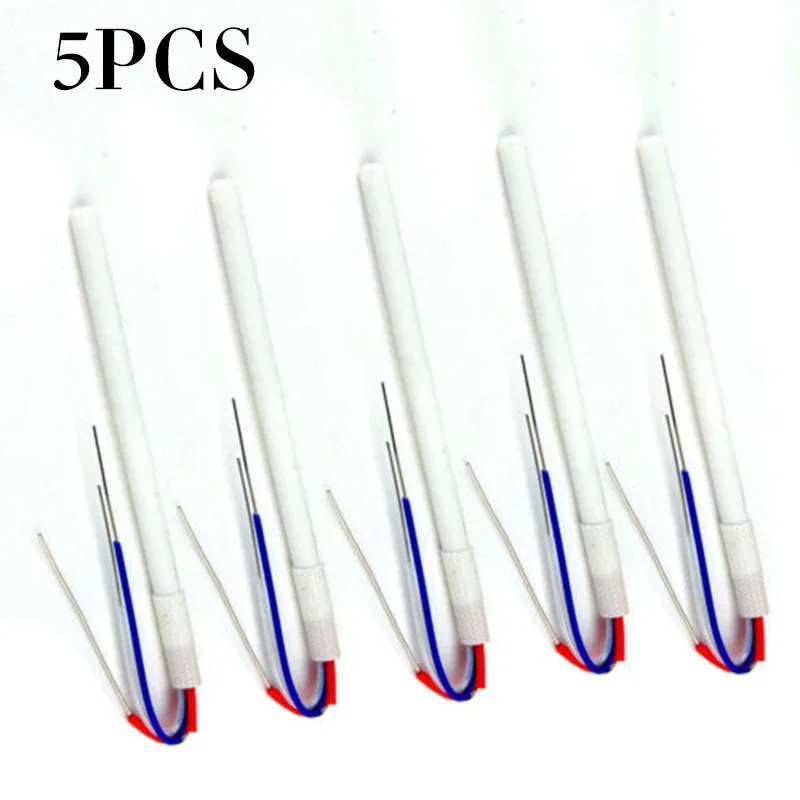 

5PCS Ceramic Heating Core 50W Soldering Station Element Ceramic Heater For 936 898d 852d 909d Fit 1322 Hot Core Welding Table
