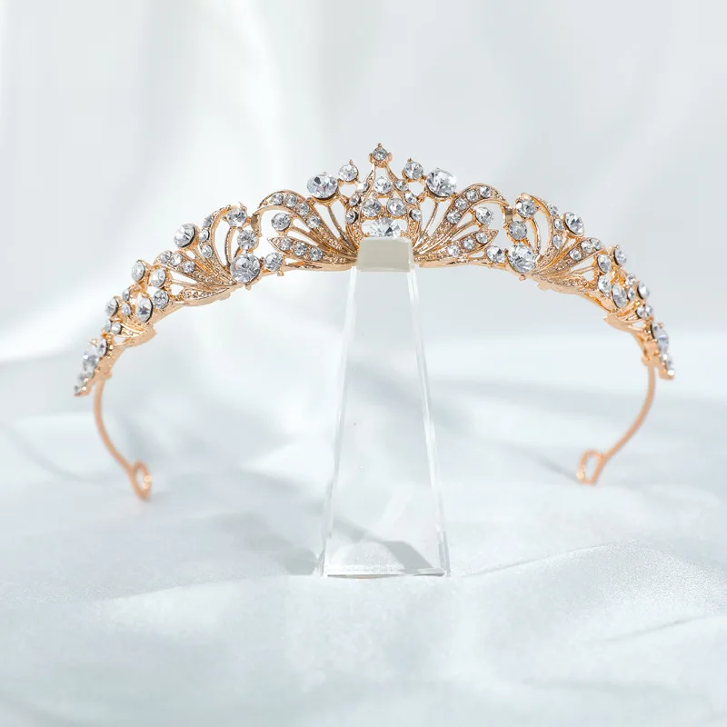ZANLLOY Wedding Crown Hair Accessories Birthday Party Jewelry Gifts children's hair accessories trendy hair clips jewelry accessories jewelry set hair accessory hair clip bridal headwear hair band crown
