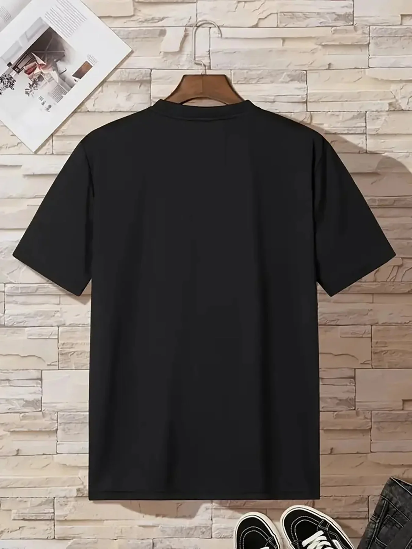 Men's Casual Crew Neck Graphic T-Shirts - Summer Essentials with Fashionable Prints