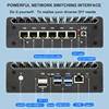 Intel Pentium Gold 8505 Soft Router 6 Lans i226-V 2.5G Fanless Mini PC COM HD DP USB Type-C DDR5 SATA pfSense Firewall Appliance 3