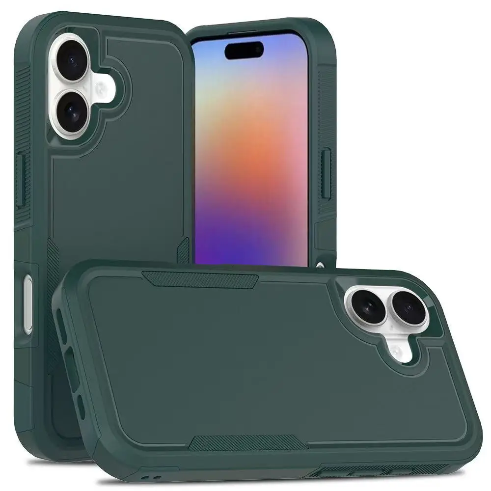 Commuter Double Layer 360° Full Body Armor Protective Case - Air Drop-Resistant Hard Cover