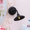1/12 Scale Mini LED Lighting Miniature Dollhouse Ceiling Lamp Wall Light Pretend Play Doll Furniture Accessories Toy 5