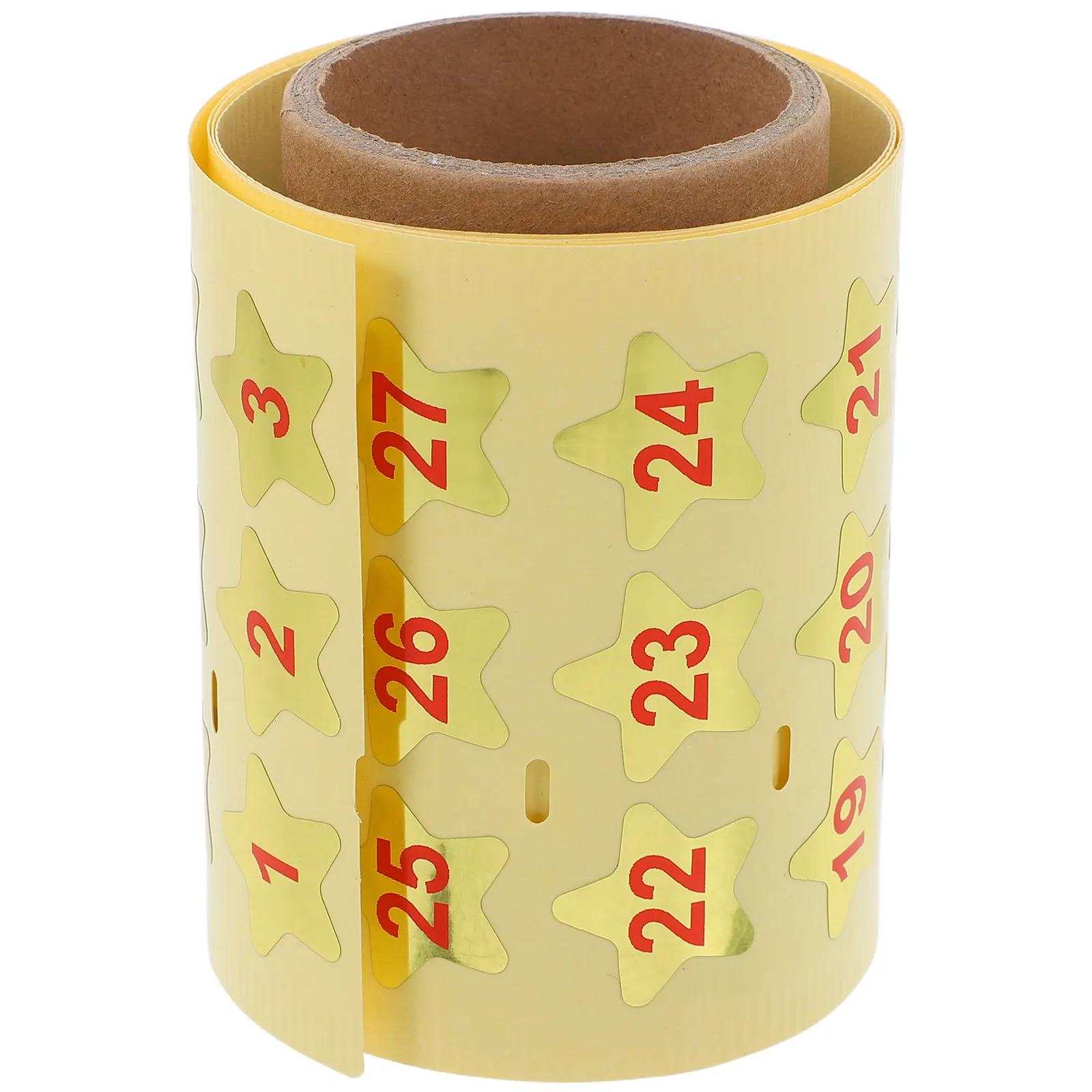 99Pcs 스타 스티커 숫자 와인 글라스 마커 우아한 종이 데칼 파티 음료 식별자 크리스마스 휴일 바 용품