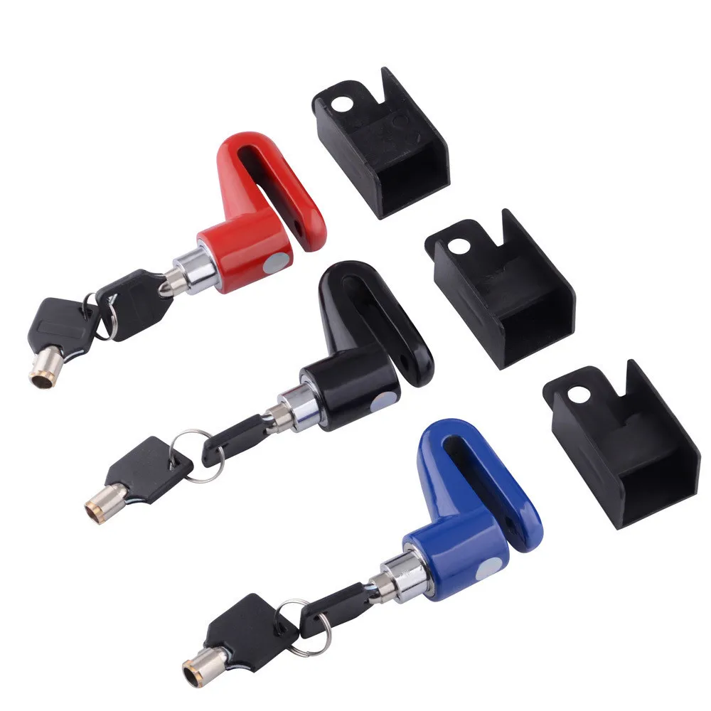 

Motorcycle Lock Security Anti Theft Disc Brake Lock For Bicycle Motorbike Scooter Safety Theft Protection Bike Accessories