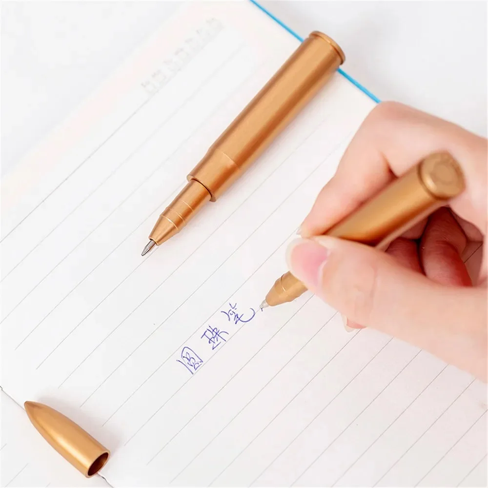 5 Pcs Creative Plastic Ballpoint Pen Students School Unique Mini Signature Writing Ball Pens Office Supplies
