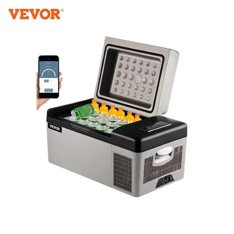 Vevor Sh-C20 Congelatore Per Frigorifero Elettrico Portatile, 20 L Piccolo Frigorifero Congelatore, 22 X 11,6 X 12 Pollici Mini Frigorifero Per Auto P