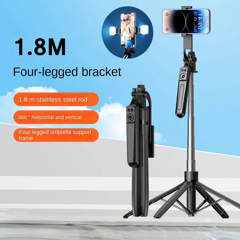Selfie Stick Tripod Handheld Stabilizer 180cm Selfie Stick Tripod For Smartphone With Bluetooth Remote Intelligent brackets selfie stick tripod,handheld gimbal stabilizer,selfie stick,gimbal stabilizer,handheld gimbal