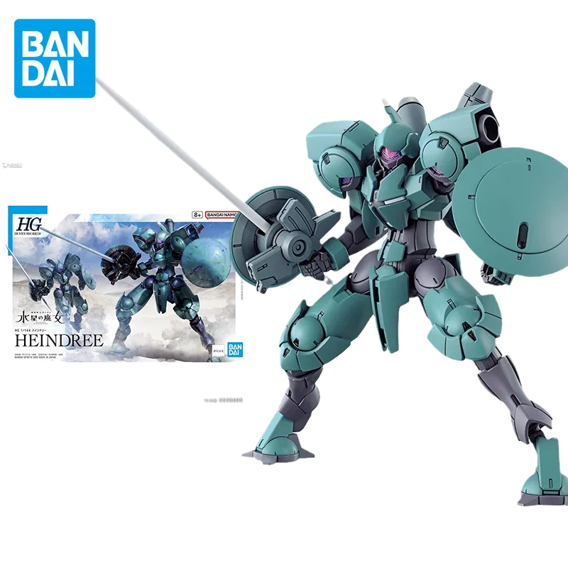 Bandai Original GUNDAM Anime HG 1/144 The Witch From Mercury HEINDREE Action Figure Toys Collectible Model Gifts for Children