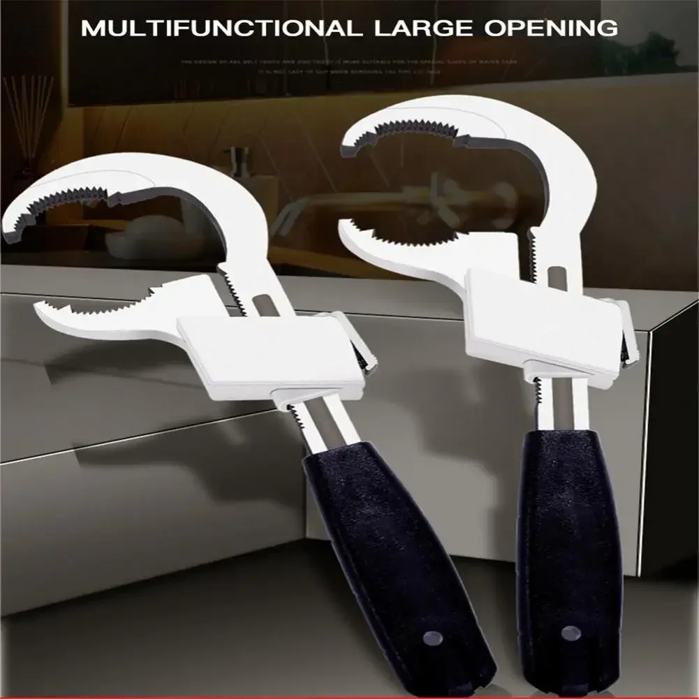 Set Kit Bathroom Shelf Open Bathrooms Accessories Spanner Sewer Hand Wrench Pipe Adjustable Large Workshop Mechanical Tools Tool