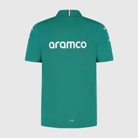 2025F1 racing new summer short-sleeved T-shirt polo shirt same style as Alonso team 2