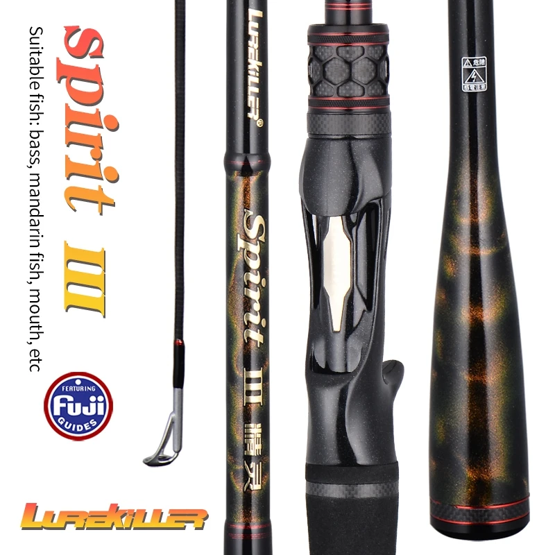 Lurekiller Toray 40T High Carbon Light Spinning Casting Fishing Rod