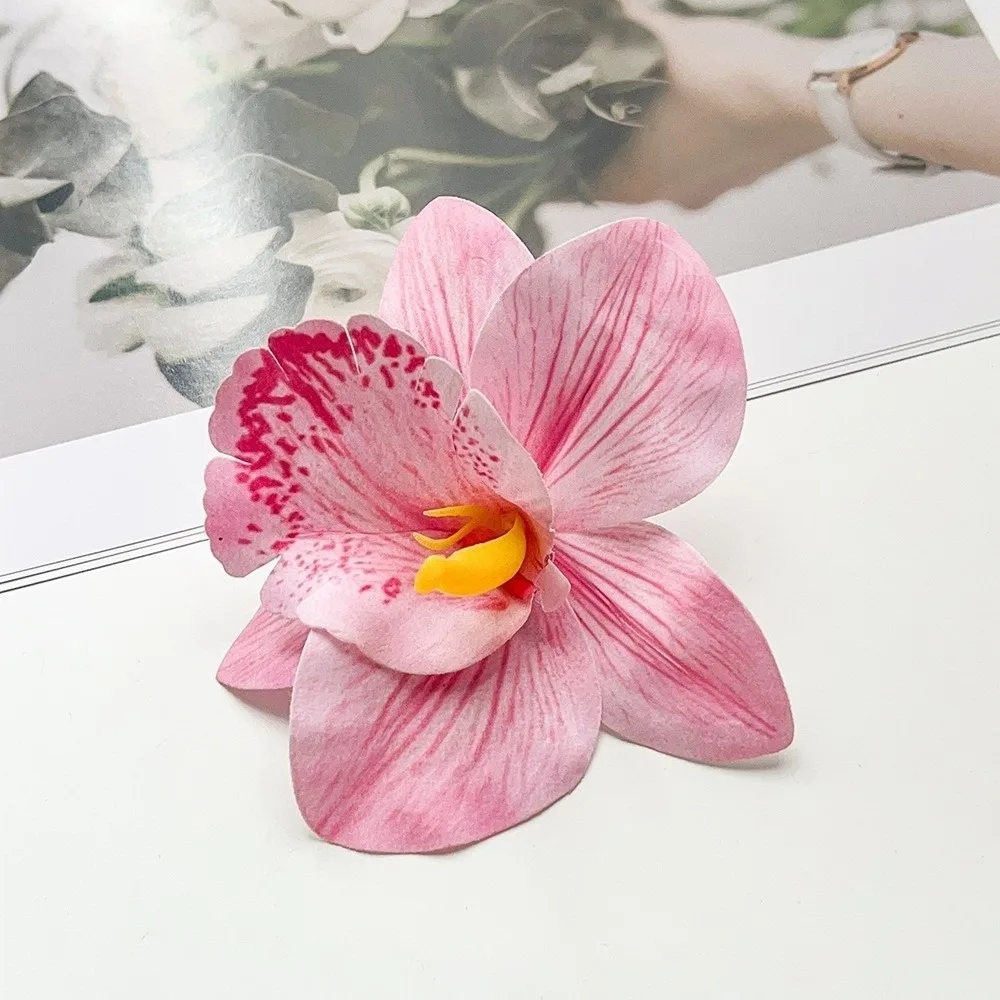 Tropical Bloom Hair Clips - Bohemian Magnolia Style Hair Barrettes