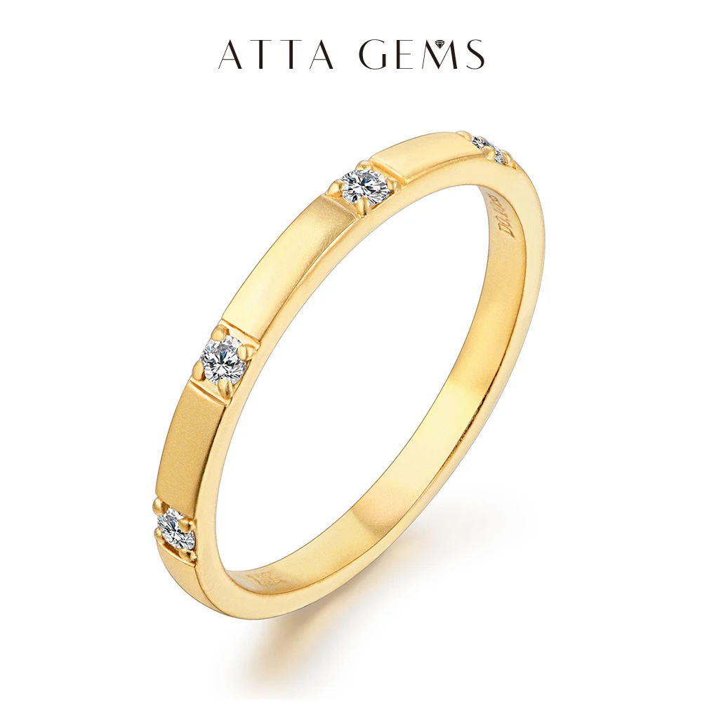2ct Moissanite Engagement Rings For Women Round Cut D Color VVS1 Moissanite Diamond Rings With