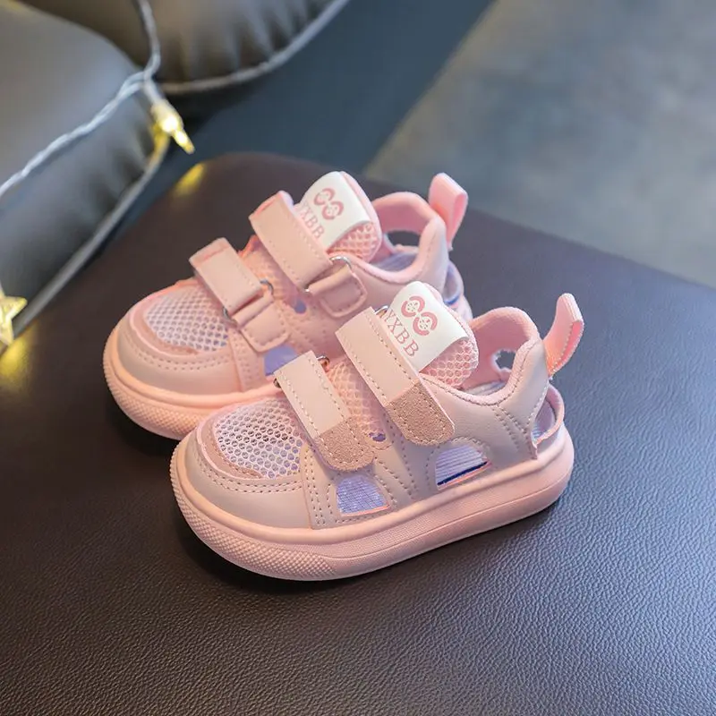 Fashion Girls Shoes Summer New Kids Shoes Soft Soled Boys Casual Sandals Simple Baby Walking Shoe Anti Slip Girl Sandals