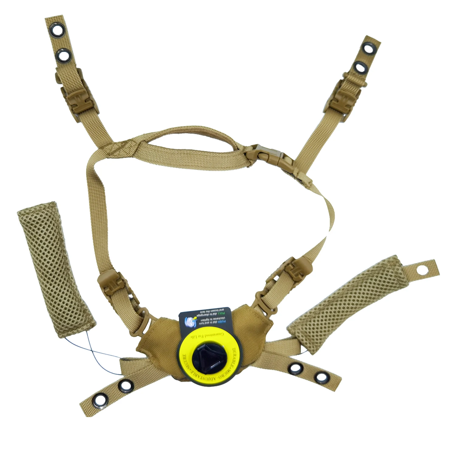 Tactical Helmet Hanging System Suspension Lanyard Chin Strap for Team Wendy FAST