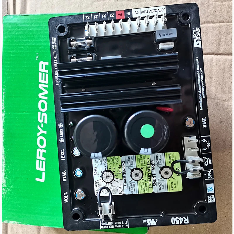R450 AVR 자동 전압 조절 발전기, 브러시리스 3 상 안정기,  디젤 발전기 ..