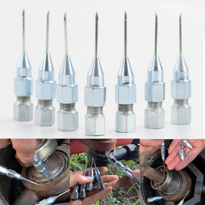 Grease Injector Needle Nose Grease Dispenser Nozzle Grease Gun