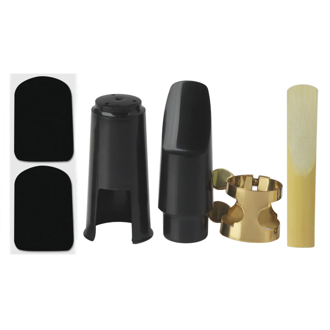 Saxophone Mouthpiece IRIN Alto Tenor Soprano ABS Sax Mouthpiece Cap Metal Buckle Reed Woodwind Instrument Accessories